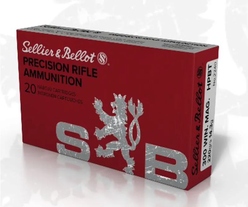 Sellior Bellot .300 Win Mag 220 Grain HPBT Ammunition - 20rnd - SBV340432